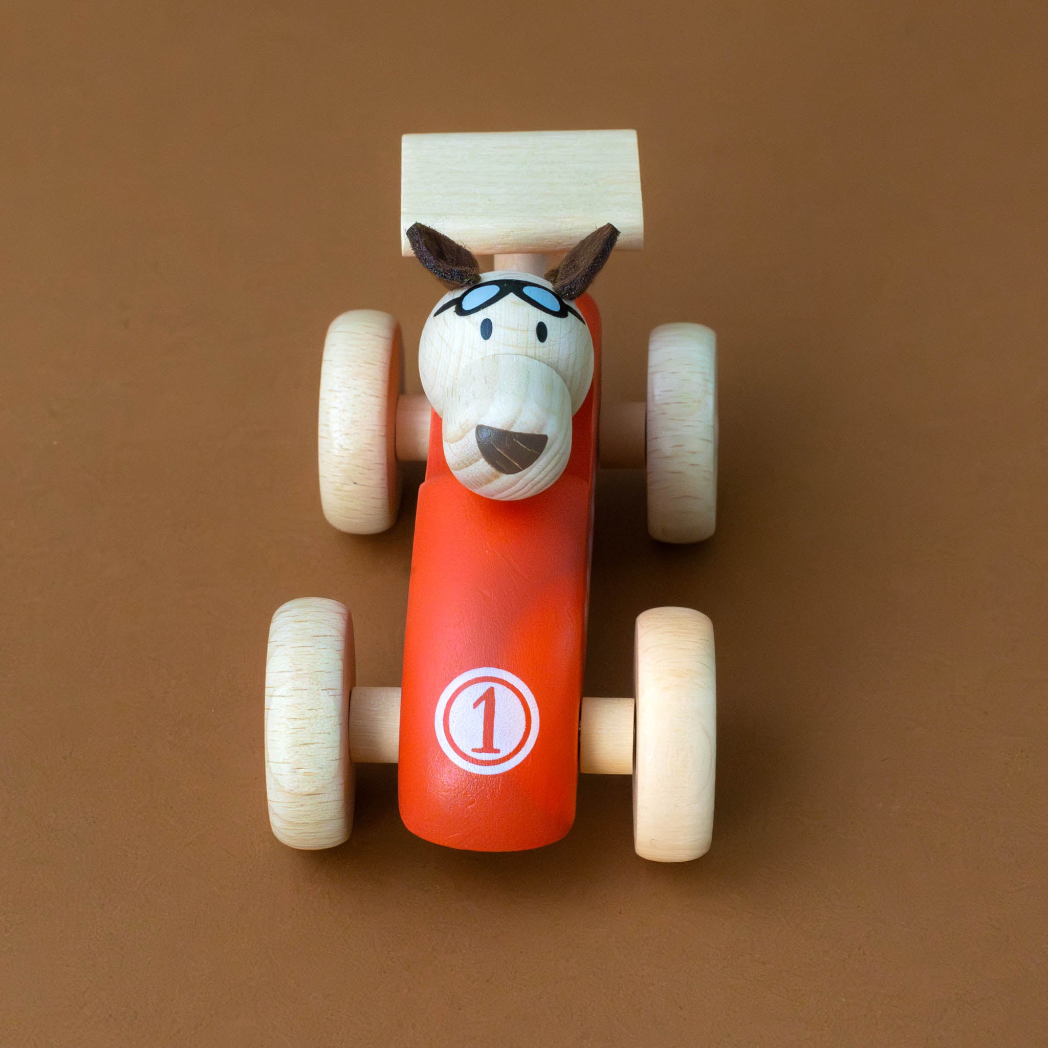 wooden-red-racer-car-with-dog-driver-with-flappy-brown-felt-ears