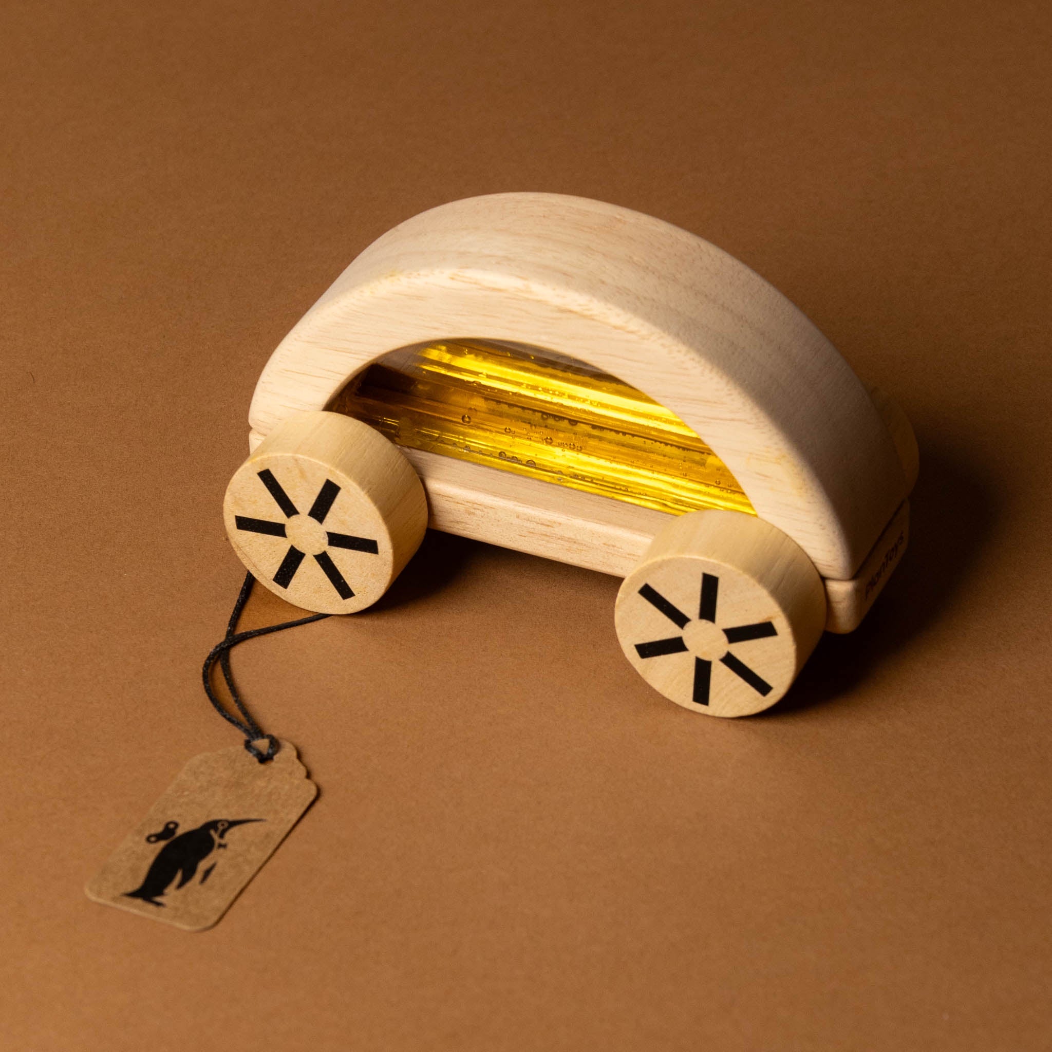 wooden-wautomobile-yellow