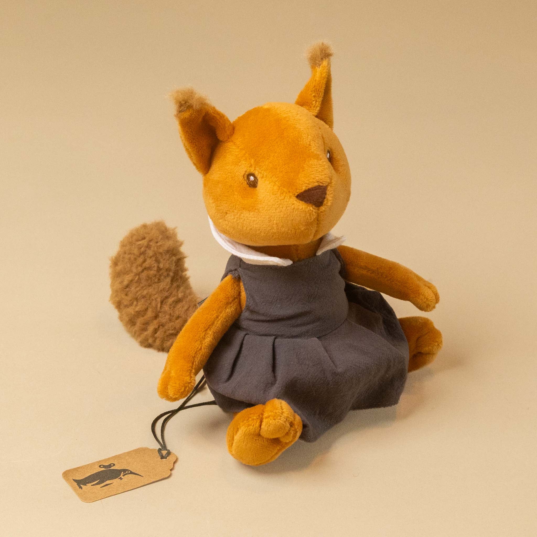 woodland-friends-squirrel-blue-dress