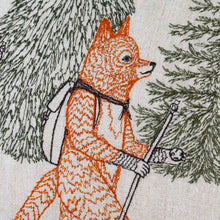 Load image into Gallery viewer, fox-hiker-in-woods