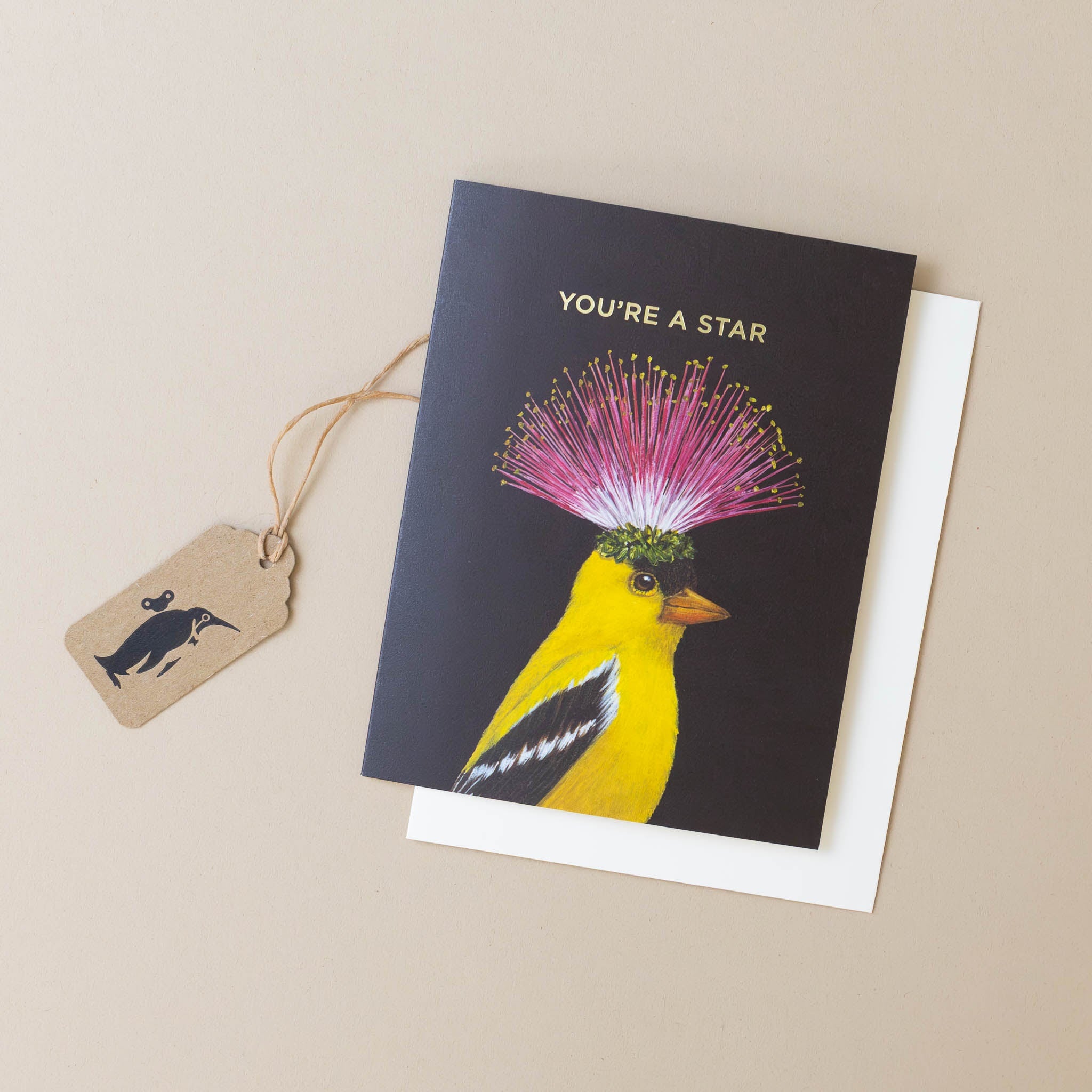 youre-a-goldfinch-star-greeting-card