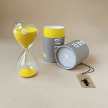 Load image into Gallery viewer, 15 Minute Glass Timer - Home Accessories - pucciManuli