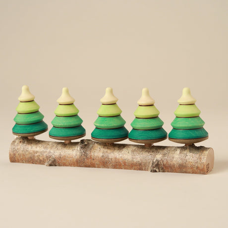 forest-of-tree-shaped-wooden-tops-in-tree-branch-base