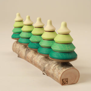 forest-of-tree-shaped-wooden-tops-in-tree-branch-base