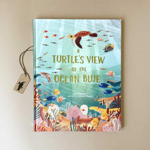 Load image into Gallery viewer, A Turtle&#39;s View of the Ocean Blue Book - Books (Children&#39;s) - pucciManuli