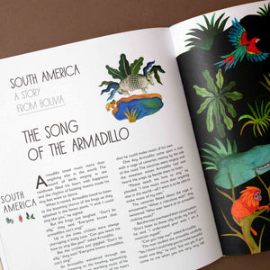 A-world-full-of-animal-stories-book-inside-page-story-from-bolivia-about-the-armadillo