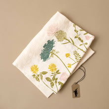 Load image into Gallery viewer, affirmations-kitchen-towel-with-floral-design
