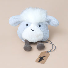 Load image into Gallery viewer, amuseabean-sheepdog-grey-and-white-stuffed-animal