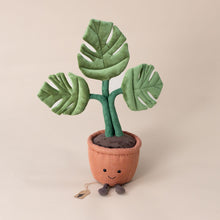 Load image into Gallery viewer, amuseable-monstera-plant-stuffed-toy
