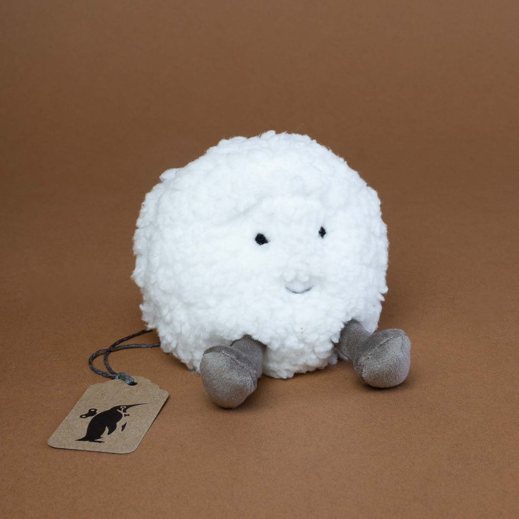 white-snowball-plush-with-smile-face-and-small-grey-legs