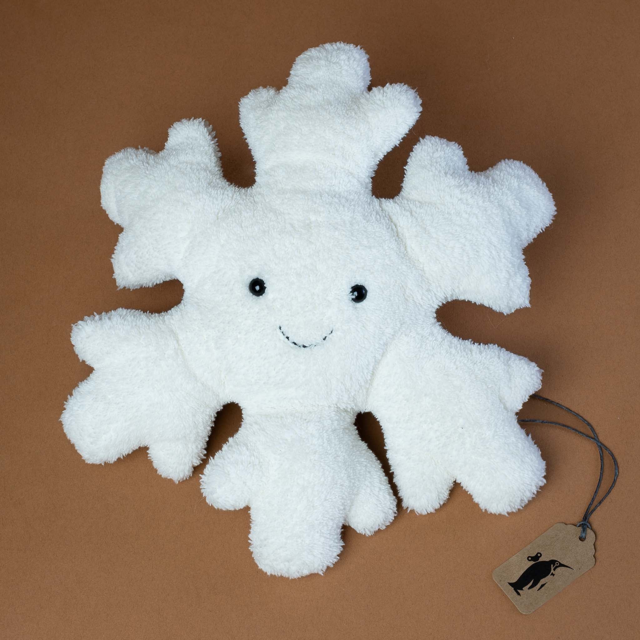 white-plush-snowflake-with-smile