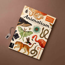 Load image into Gallery viewer, animalium-front-cover-illustrated-with-assorted-animals