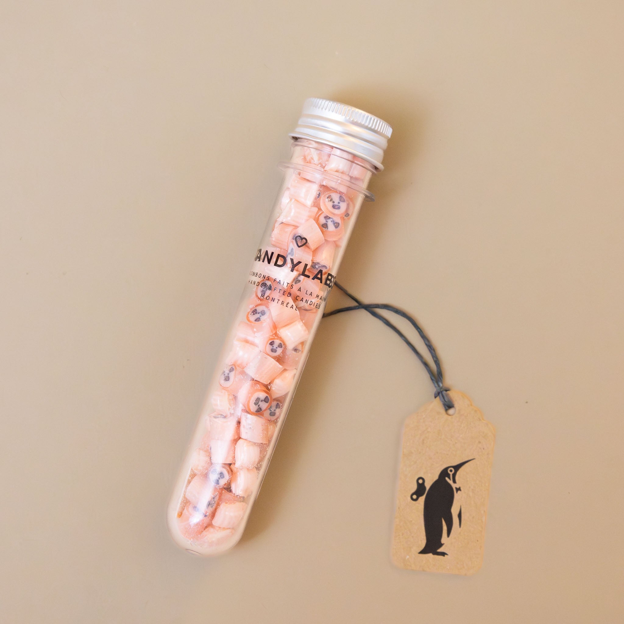 Artisanal Hard Candy Tube | Cherry Piggie