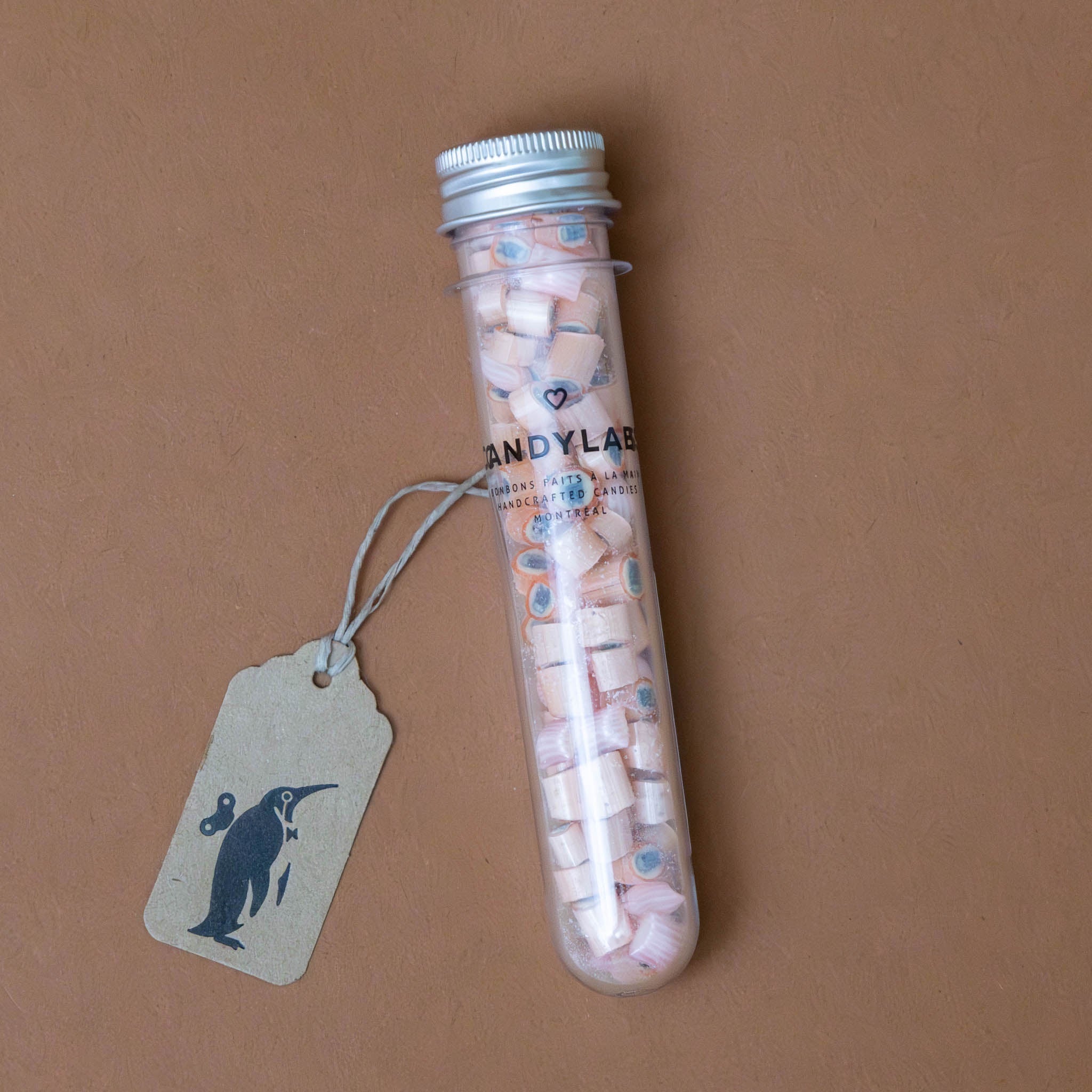 Artisanal Hard Candy Tube | Peach Totoro