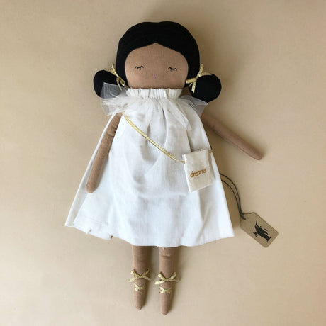 Emily Doll With Purse | Ivory Dress - Dolls & Doll Accessories - pucciManuli