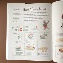 Load image into Gallery viewer, Illustrated-interior-page-recipe-for-Heart-Stopper-Scones