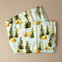 Load image into Gallery viewer, Bamboo Swaddle | Camping - Baby (Lovies/Swaddles) - pucciManuli