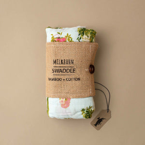 Bamboo Swaddle | Potted Plants - Baby (Lovies/Swaddles) - pucciManuli