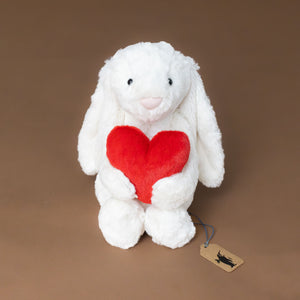 bashful-red-heart-white-bunny-medium-with-pink-nose-stuffed-animal
