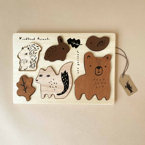 wooden-tray-puzzle-woodland-animals-in-variet0-of-wood-stains-squirrel-bunny-fox-bear-bid-and-leaf