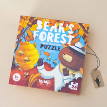 Load image into Gallery viewer, bears-forest-puzzle-with-bees-and-bear-on-box