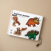 Load image into Gallery viewer, beginner-puzzle-set-two-piece-dinosaurs