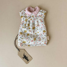 Load image into Gallery viewer, Teddy Mum Outfit | Floral Dress - Pretend Play - pucciManuli