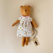 Load image into Gallery viewer, Teddy Mum Outfit | Floral Dress - Pretend Play - pucciManuli
