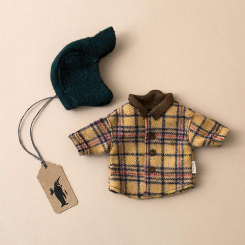 Teddy Dad Outfit | Woodsman Jacket & Hat - Dolls & Doll Accessories - pucciManuli