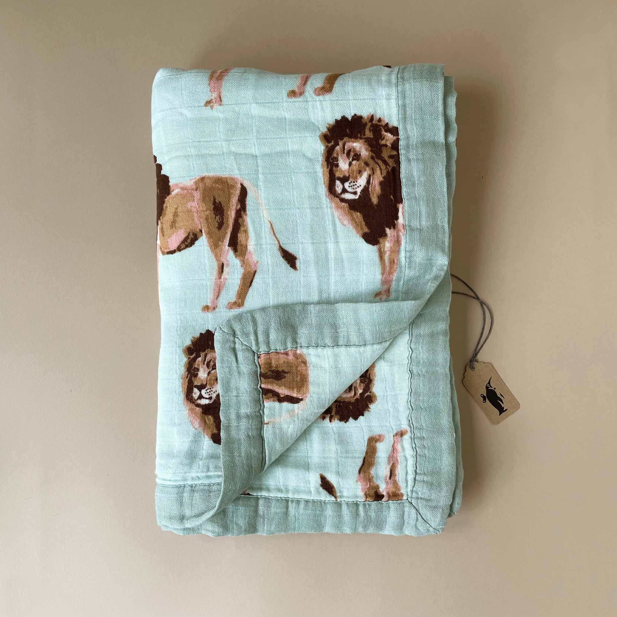 Big Lovie | Lion - Baby (Lovies/Swaddles) - pucciManuli