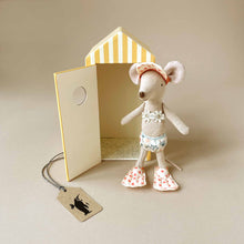 Load image into Gallery viewer, Matchbox Mouse Big Sister Beach Set - Pretend Play - pucciManuli
