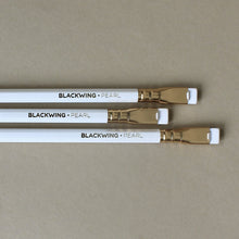 Load image into Gallery viewer, blackwing-pearl-balanced-pencil-with-white-erasers