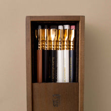 Load image into Gallery viewer, blackwing-rustic-box-set-with-different-firmness-pencils