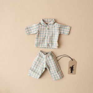 blue-and-white-checked-pajamas-for-maileg-bunnies-size-2