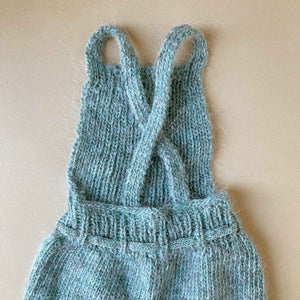 Size 4 Outfit | Blue Knit Overalls - Dolls & Doll Accessories - pucciManuli