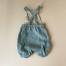 Load image into Gallery viewer, Size 5 Outfit | Blue Mushroom Overalls - Pretend Play - pucciManuli