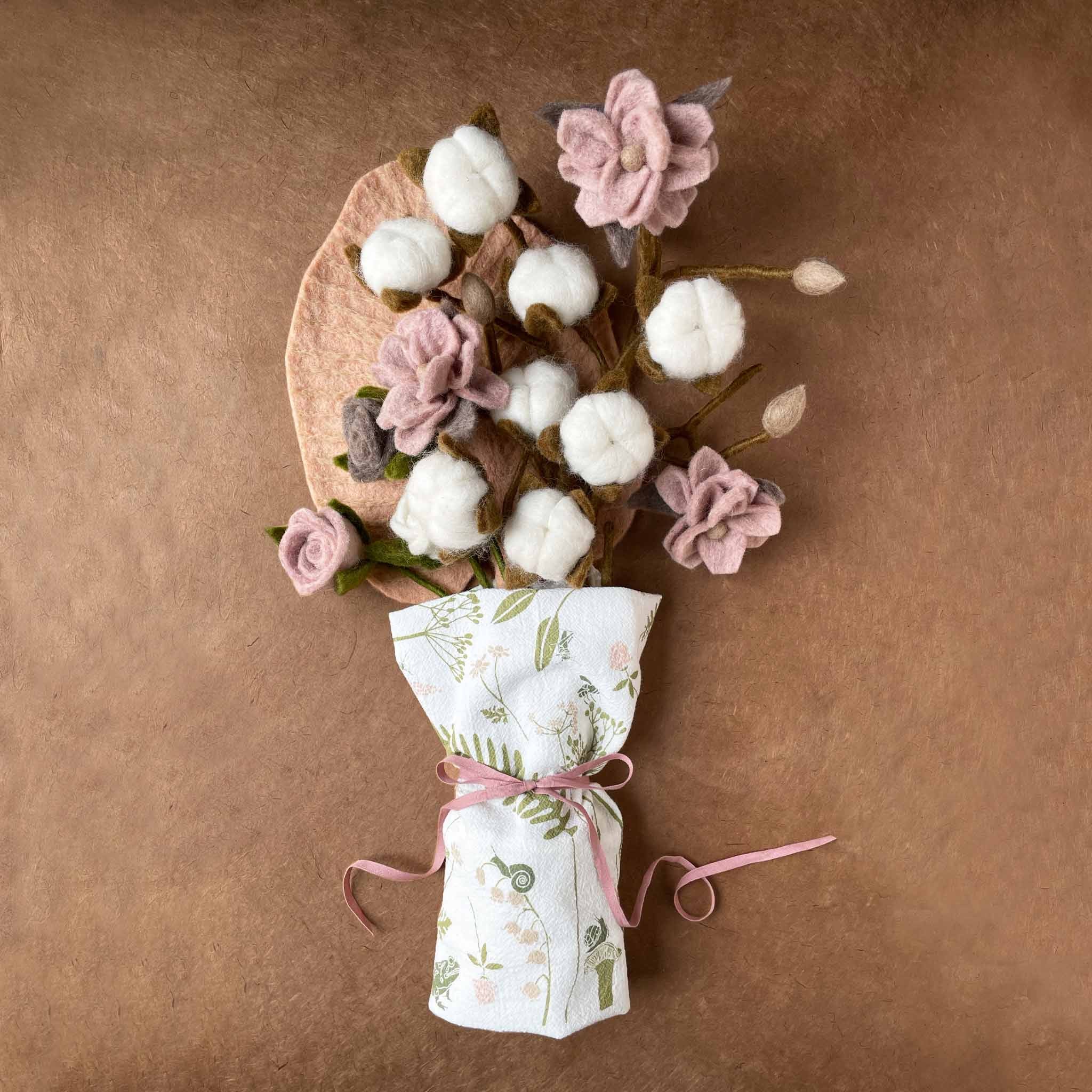 Felt Floral Bouquet | Bug Garden - Home Decor - pucciManuli