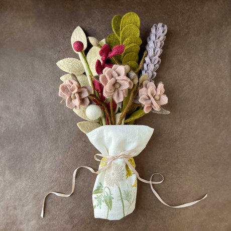 Felt Floral Bouquet | Happiness - Home Decor - pucciManuli