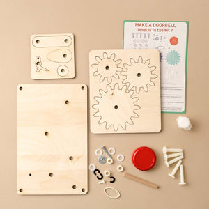 Build Your Own Hand Crank Doorbell Kit - Arts & Crafts - pucciManuli