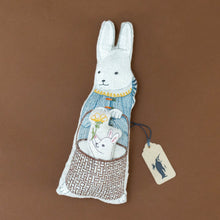 Load image into Gallery viewer, bunny-in-basket-pillow-doll