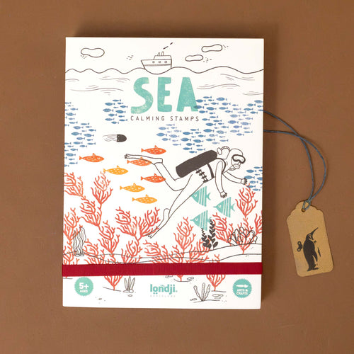  calm-stamps-under-the-sea-box-with-fish-and-coral-under-a-boat
