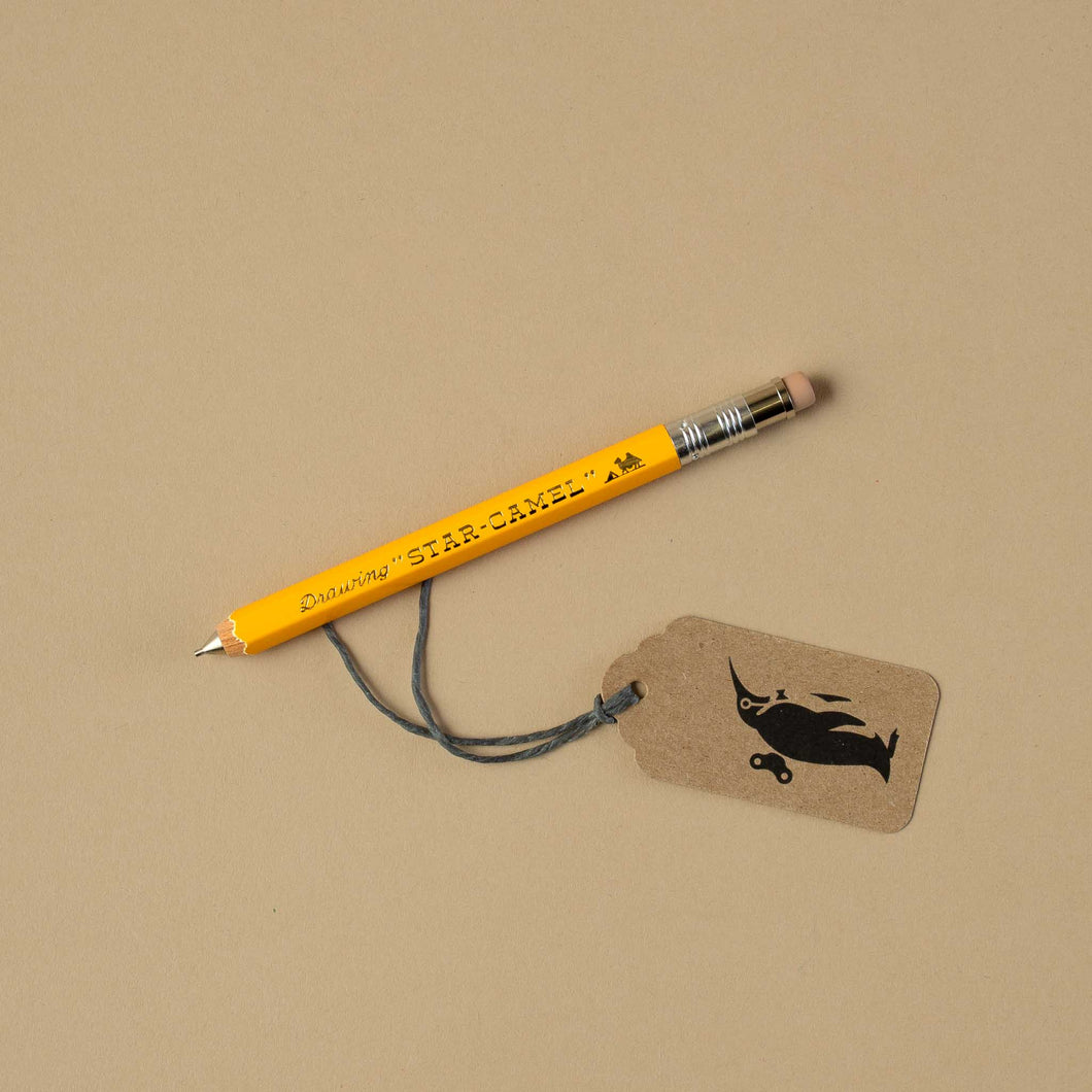 camel-half-size-mechanical-pencil-yellow-