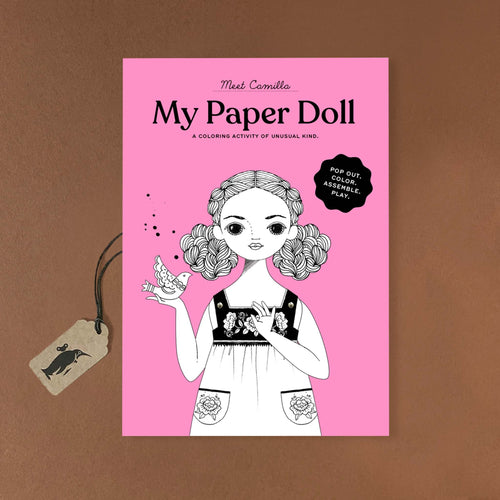 Camilla Paper Doll Coloring Kit - Arts & Crafts - pucciManuli