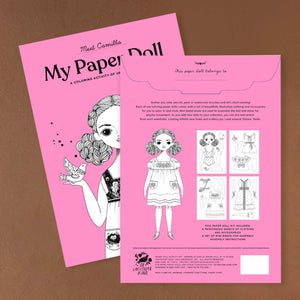 Camilla Paper Doll Coloring Kit - Arts & Crafts - pucciManuli