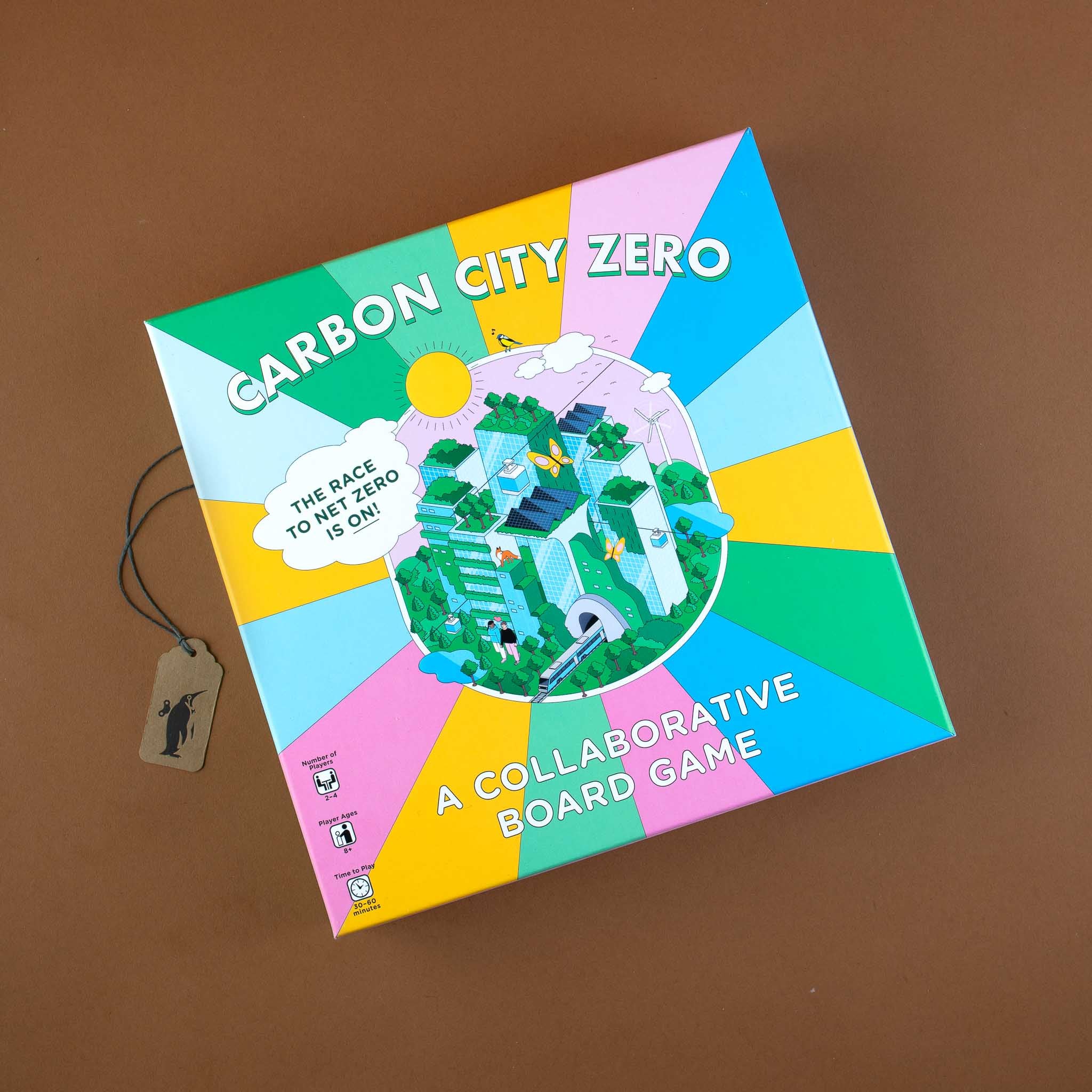 Carbon City Zero A Collaborative Board Game – pucciManuli