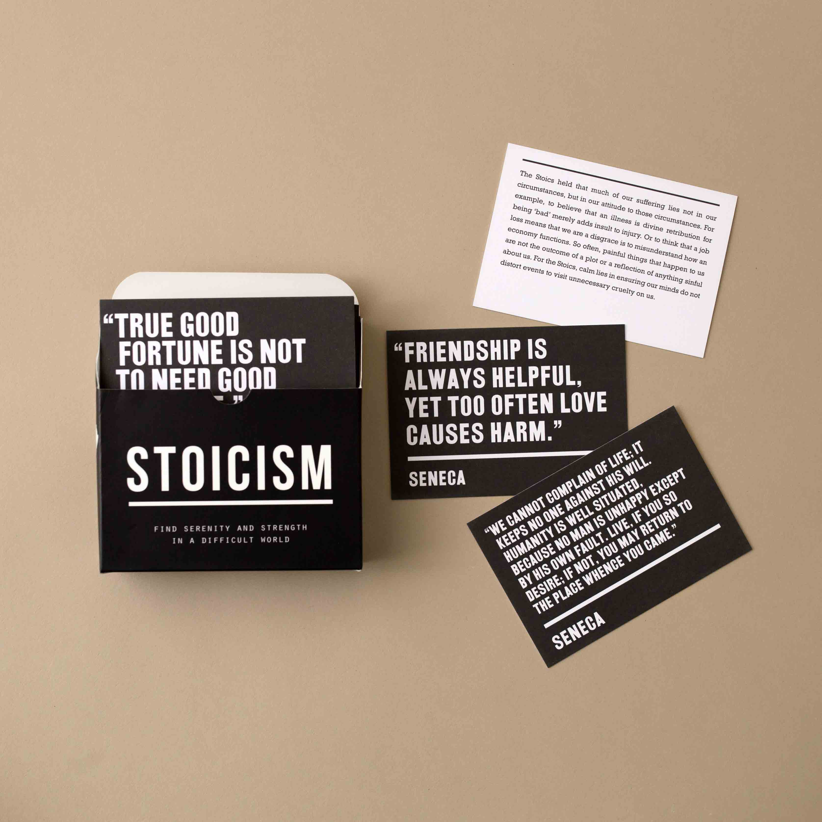 Card Set | Stoicism - Stationery - pucciManuli