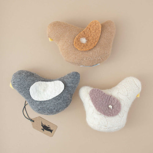 group-of-3-cashmere-birds-grey-ginger-and-cream