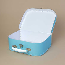 Load image into Gallery viewer, celadon-suitcase-shown-open-with-white-interior