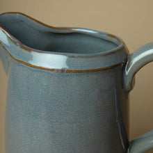 Load image into Gallery viewer, detail-of-ceramic-pitcher-showing-the-rim-and-glaze