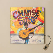 Load image into Gallery viewer, Cover-Change-Sings-Book-Girl-With-Guitar